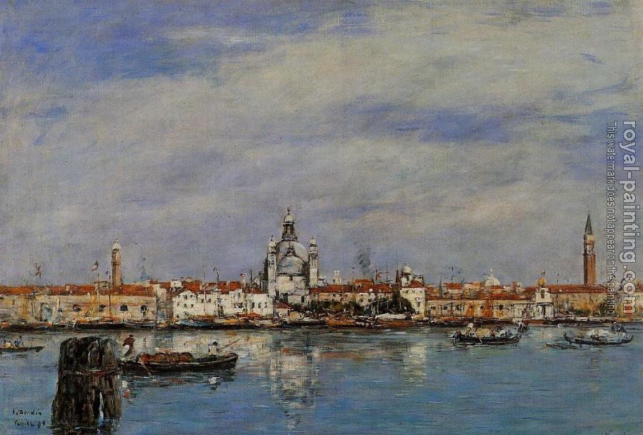 Eugene Boudin : Venice, the Grand Canal